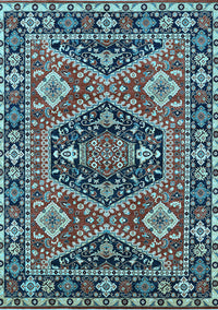 Persian Light Blue Traditional Rug, urb1485lblu