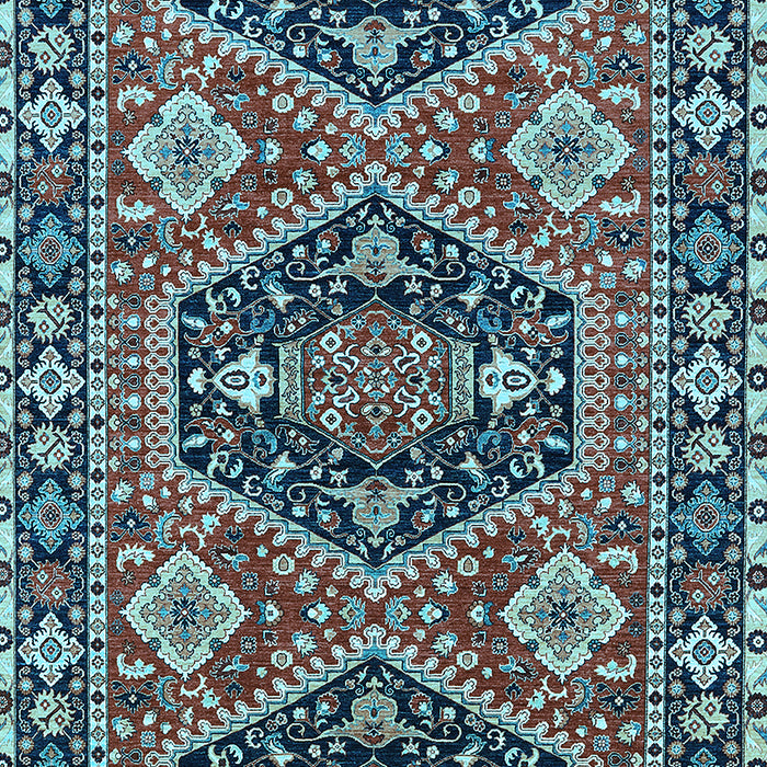 Persian Light Blue Traditional Rug, urb1485lblu