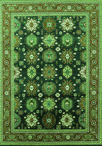 Oriental Green Industrial Rug, urb1486grn