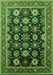 Oriental Green Industrial Rug, urb1486grn