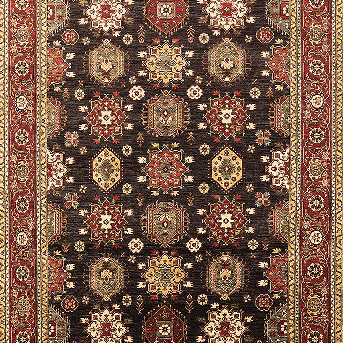 Oriental Brown Industrial Rug, urb1486brn