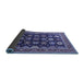 Sideview of Oriental Blue Industrial Rug, urb1486blu