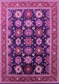 Oriental Pink Industrial Rug, urb1486pnk