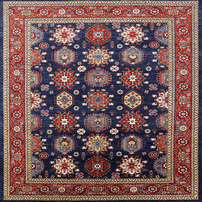 Square Machine Washable Industrial Modern Rosy Pink Rug, wshurb1486