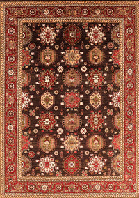 Oriental Orange Industrial Rug, urb1486org