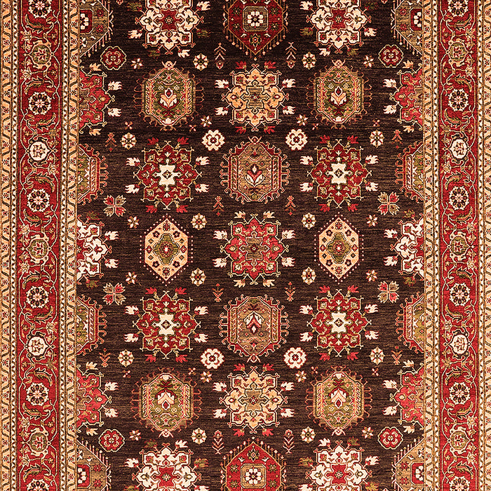 Oriental Orange Industrial Rug, urb1486org
