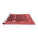 Industrial Red Washable Rugs