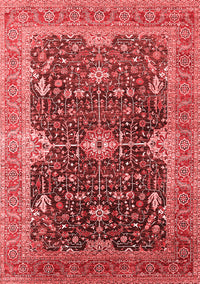 Oriental Red Industrial Rug, urb1487red