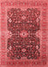 Oriental Red Industrial Area Rugs