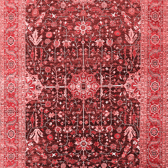 Oriental Red Industrial Area Rugs