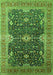 Oriental Green Industrial Rug, urb1487grn