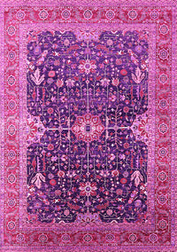 Oriental Pink Industrial Rug, urb1487pnk