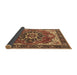 Sideview of Persian Brown Traditional Rug, urb1488brn