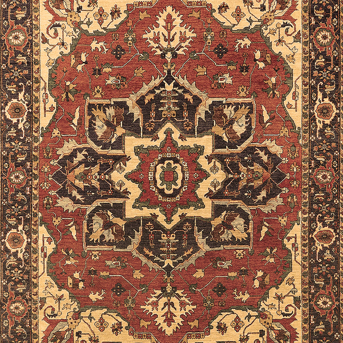 Persian Brown Traditional Rug, urb1488brn
