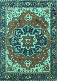 Persian Turquoise Traditional Rug, urb1488turq