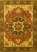 Machine Washable Persian Yellow Traditional Rug, wshurb1488yw