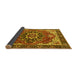 Sideview of Persian Yellow Traditional Rug, urb1488yw
