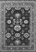 Machine Washable Oriental Gray Industrial Rug, wshurb1489gry