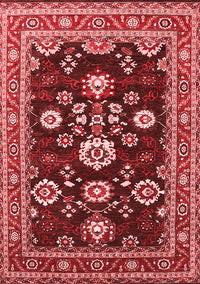 Oriental Red Industrial Rug, urb1489red