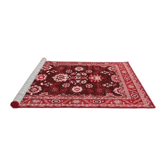 Industrial Red Washable Rugs