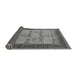 Sideview of Oriental Gray Industrial Rug, urb1490gry