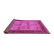 Sideview of Oriental Pink Industrial Rug, urb1490pnk