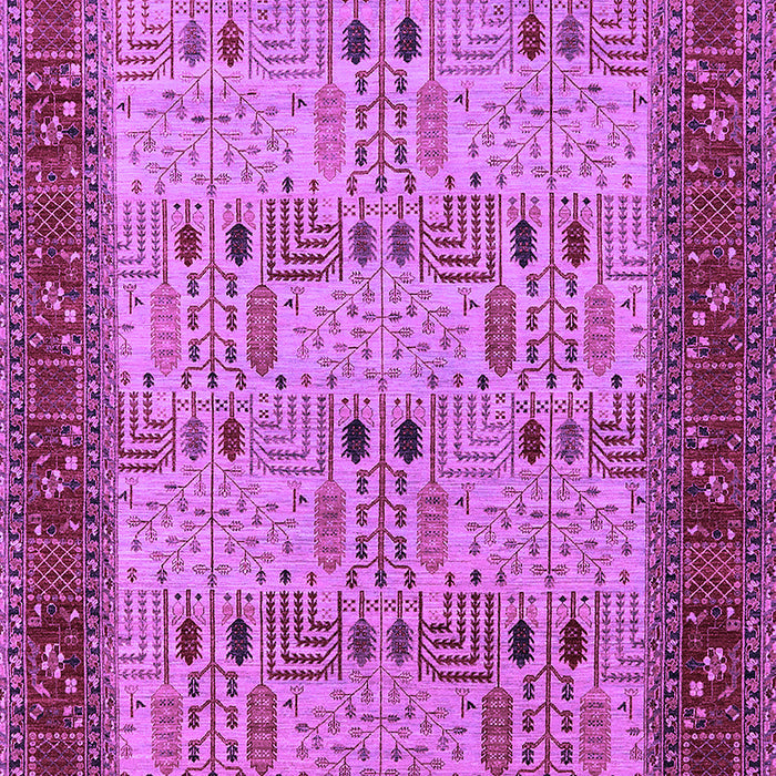 Machine Washable Oriental Purple Industrial Area Rugs, wshurb1490pur
