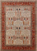 Mid-Century Modern Red Oriental Rug, urb1490