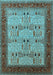 Oriental Light Blue Industrial Rug, urb1490lblu