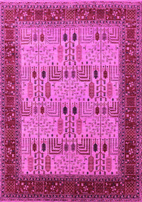 Oriental Pink Industrial Rug, urb1490pnk