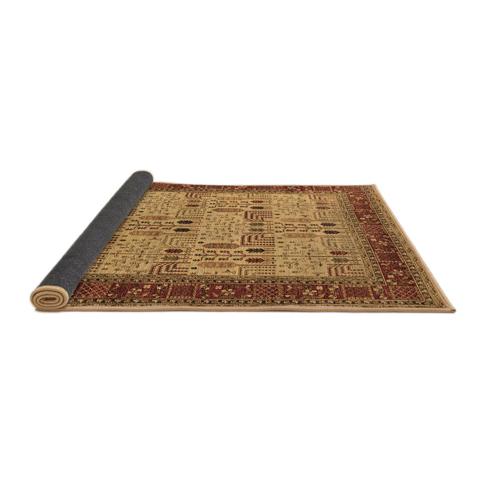 Sideview of Oriental Brown Industrial Rug, urb1490brn