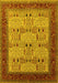 Oriental Yellow Industrial Rug, urb1490yw