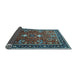 Sideview of Oriental Light Blue Industrial Rug, urb1491lblu