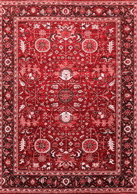 Oriental Red Industrial Rug, urb1491red