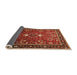 Sideview of Oriental Orange Industrial Rug, urb1491org