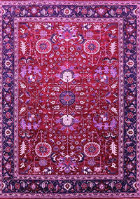 Oriental Pink Industrial Rug, urb1491pnk