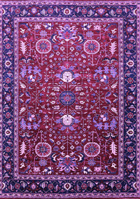 Oriental Purple Industrial Rug, urb1491pur