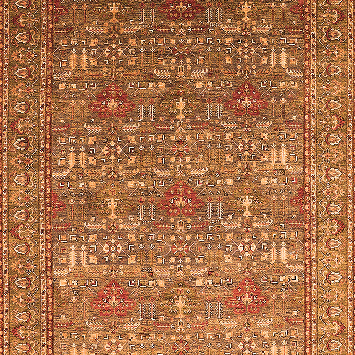 Oriental Orange Industrial Rug, urb1492org