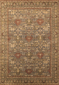 Oriental Brown Industrial Rug, urb1492brn