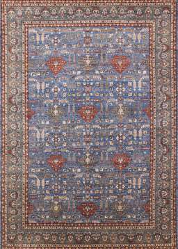 Mid-Century Modern Maroon Purple Oriental Rug, urb1492