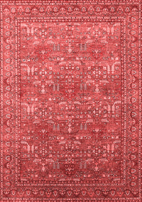 Oriental Red Industrial Rug, urb1492red