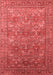 Oriental Red Industrial Area Rugs