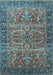 Oriental Light Blue Industrial Rug, urb1493lblu