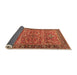 Sideview of Oriental Orange Industrial Rug, urb1493org