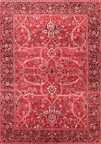 Oriental Red Industrial Rug, urb1493red