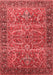 Oriental Red Industrial Area Rugs