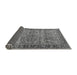 Sideview of Oriental Gray Industrial Rug, urb1493gry