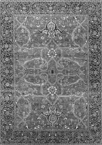 Oriental Gray Industrial Rug, urb1493gry