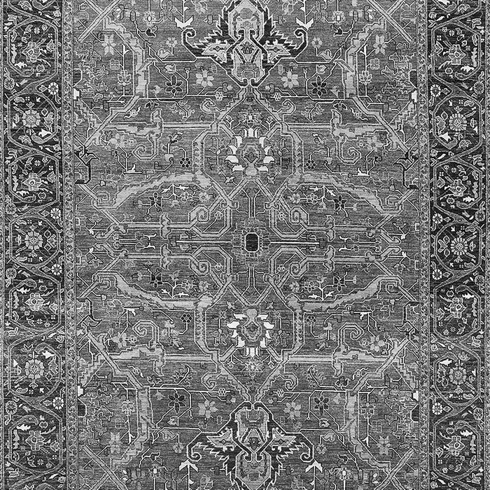 Oriental Gray Industrial Rug, urb1493gry