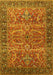 Oriental Yellow Industrial Rug, urb1493yw